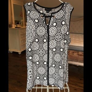 Liz Claiborne dress top, size XXL